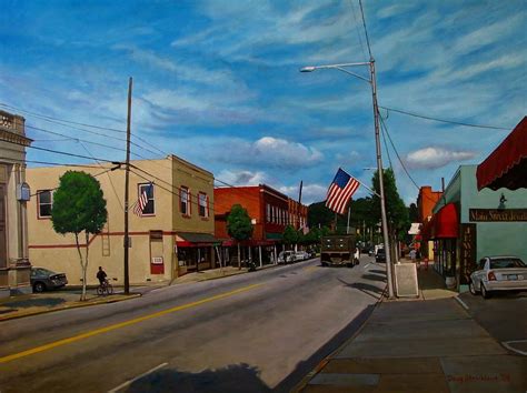 Main Street Clayton Nc By Doug Strickland