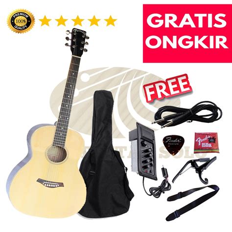 Jual Gitar Elektrik Akustik Martin And Co Equalizer 7545r Shopee Indonesia