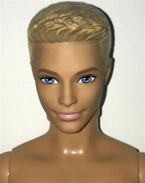 Mattel Nude Barbie Fashionistas Doll With Sandy Blonde Hair Tan