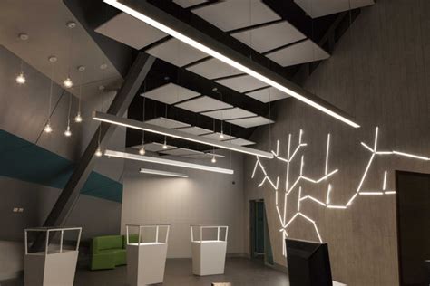 Office 36w Led 4ft Linear Light Modern Design Tong Ging Lighting