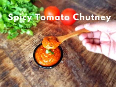 Thakkali Chutney Recipe Without Onion And Garlic How To Make Tomato