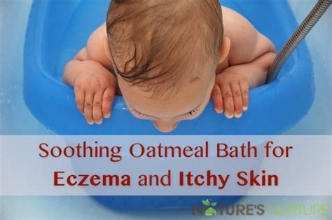 Oatmeal Bath For Eczema And Itchy Skin Natures Nurture Natures
