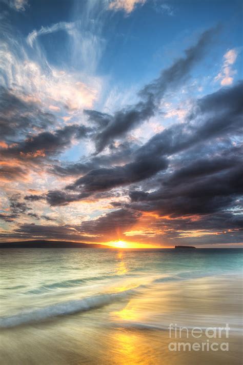 Makena Beach Maui Hawaii Sunset Photograph By Dustin K Ryan