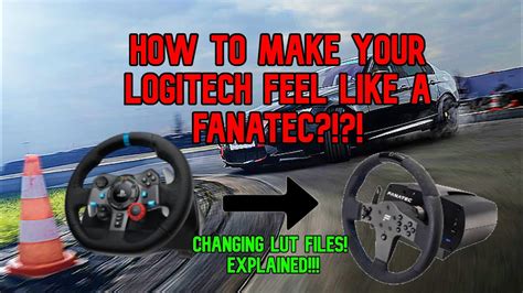 How To Change Lut Files For Assetto Corsa Logitech G Fanatec