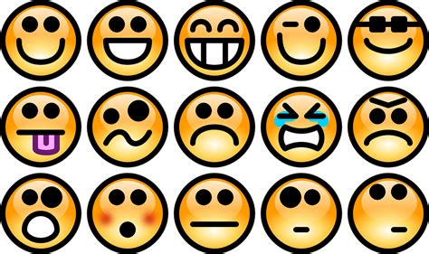 Émotions Smileys Sentiments Images Vectorielles Gratuites Sur Pixabay