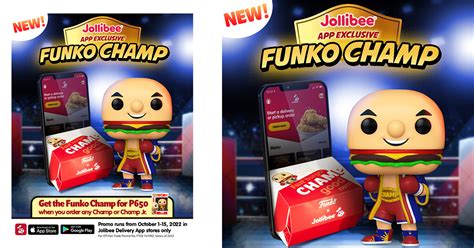 Get Your Hands On The New Champ Funko Pop From Jollibee Hype Mania