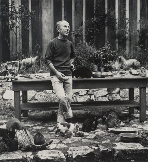 Imogen Cunningham Edward Weston Photographer With His Cats 1945