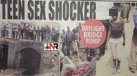 Teen Sex Shocker Minor In Bridge Sex Nehanda Radio