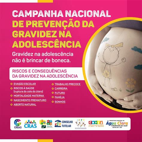 Campanha Nacional De Preven O Gravidez Na Adolesc Ncia Prefeitura