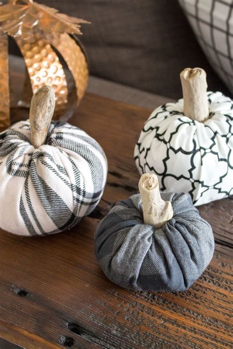 At sew fabrics we always put you, our customers first. DIY No-Sew Fabric Pumpkins | Fabric pumpkins, Fabric ...