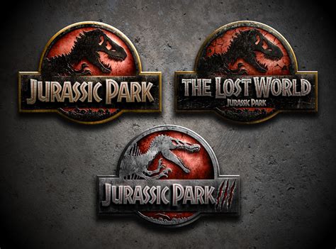D O M I N I O N — Jurassic World Style Logos For The Jurassic Park