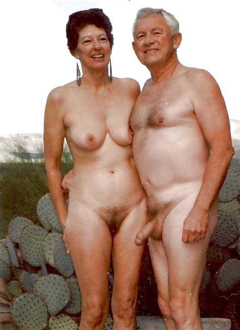 Real Hairy Older Nudist Couple
