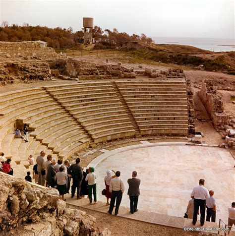 Then And Now Caesarea Theater