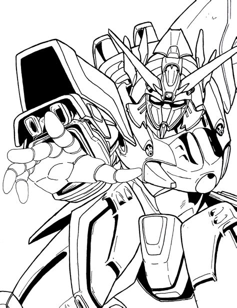 Gundam Printable Coloring Pages Coloring Pages