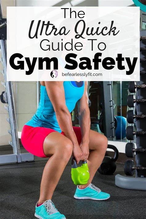 Ultra Quick Guide To Gym Safety Workout Pictures Gym Tips Fitness
