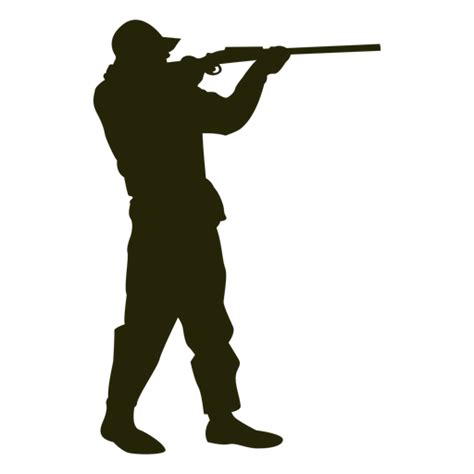Hunter Shotgun Right Facing Aiming Transparent Png Svg Vector File My