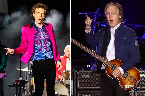 Mick Jagger Responds To Paul Mccartneys ‘beatles Were Better Claim