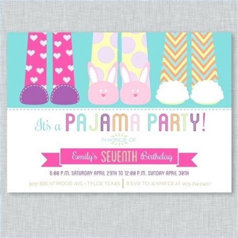 9 Mind Blowing Reasons Why Pajama Party Invitation Template Is Using