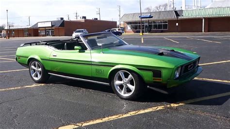 1973 Ford Mustang Mach 1 Tribute Great Summer Convertible Cruiser For
