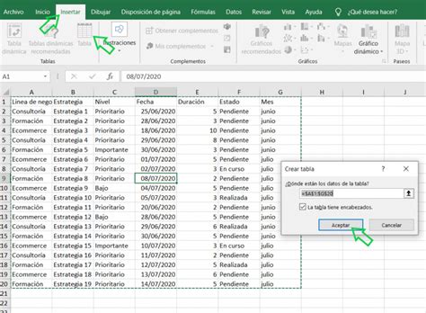 Cómo Optimizar Tus Tablas En Excel