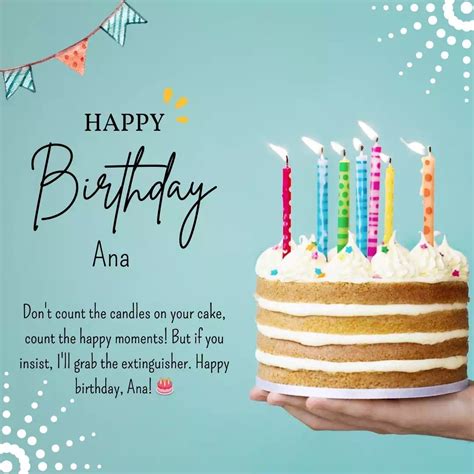 151 Happy Birthday Ana Cake Images Heartfelt Wishes And Quotes