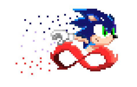 Modern Sonic Running Sprite By Creeper Pixel Art Maker 2430 Hot Sex