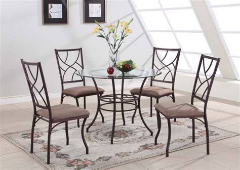One popular style of metal kitchen chair is a coffee shop or cafe chair with a rounded back. 5 Best Glass Kitchen Tables - Easy to clean and care ...
