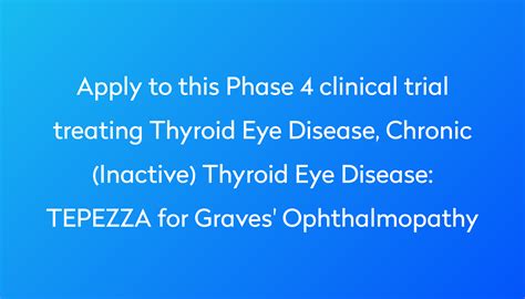 Tepezza For Graves Ophthalmopathy Clinical Trial 2024 Power