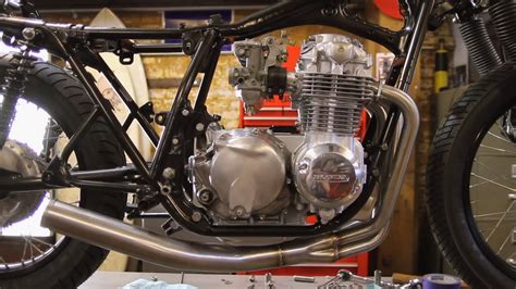 Motorcycle Restoration Part 6 Engine Install Youtube