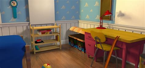 Original Room In Andys House Pixar Wiki Disney Pixar Animation