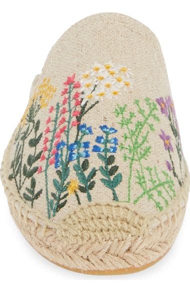 Soludos Wildflowers Espadrille Mule Women Nordstrom Embroidered