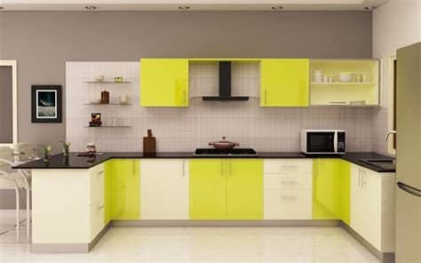 Small kitchen modular design idea in a real home. Best Modular Kitchen Designs in Bangalore | Customised ...