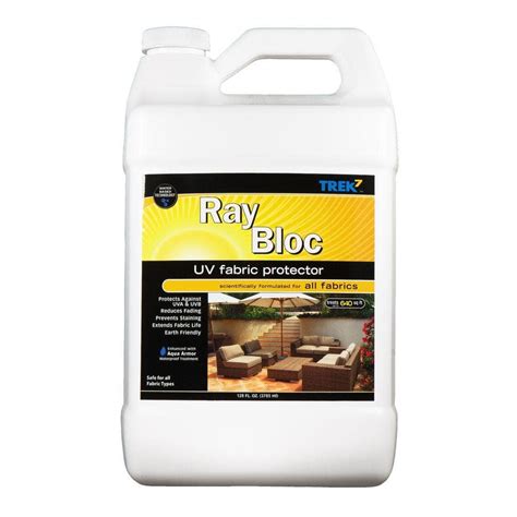 Trek7 1 Gal Ray Bloc Uv Fabric Protector Spray Rbuvgal The Home Depot