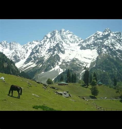 Kashmir Mountains Breath Taking Beauty Valley Mountains Natural