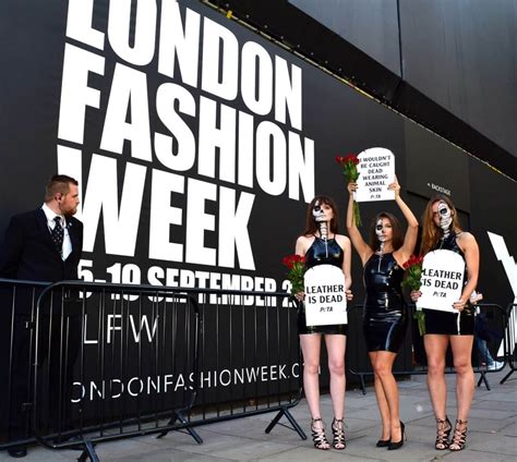 London Fashion Week Attendees Urged To Ditch Fur In Light Of Protests Peta