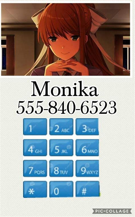 Maybe you would like to learn more about one of these? I FOUND MONIKA'S PHONE NUMBER?!?!! (With images ...