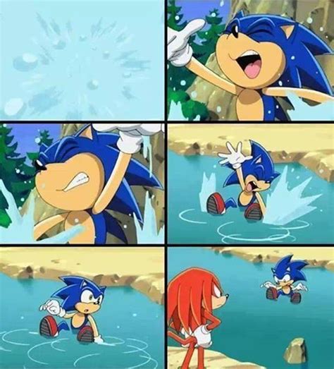 Pin By Julie Su On Sonics World Of Mobius Sonic And Knuckles Sonic Funny Sonic The Hedgehog