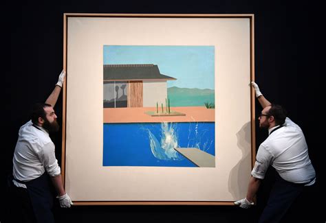 David Hockneys The Splash Fetches £231m At Auction The Independent