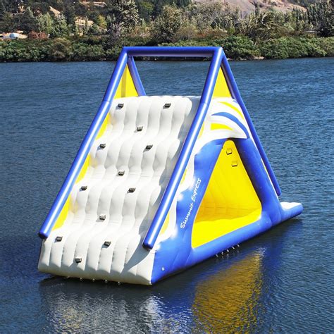 Inflatable Lake Slides Floating Water Slides Ideas On Foter