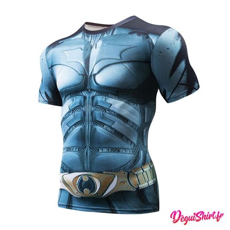 Déguisement Batman Super Héros Deguishirt Fit De Batman Light
