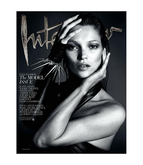 Kate Moss By Mert And Marcus For Interview September 2013 Cover The