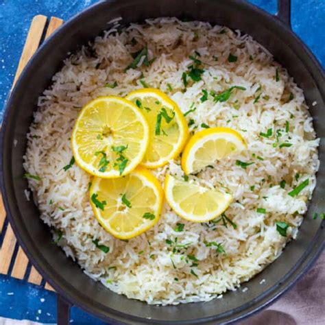 Greek Lemon Rice Recipe Unicorns In The Kitchen