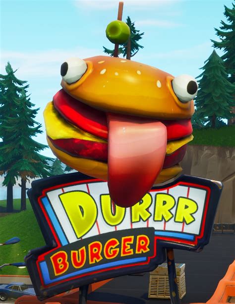 Fortnite week 8 challenge how to dial the durr burger number both. Image - Durrr Burger logo.jpg | Fortnite Battle Royale map Wiki | FANDOM powered by Wikia