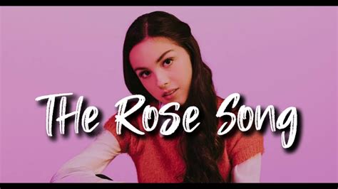Olivia Rodrigo The Rose Song Lyrics Youtube