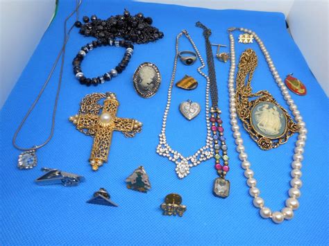 Vintage Jewelry Lot Estate Lot Ebay