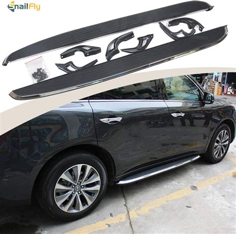 Amazon Com Snailauto Side Steps Running Boards Nerf Bar Fit For Acura