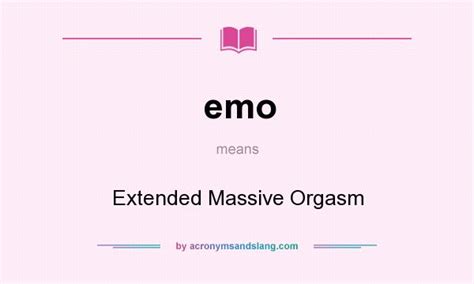 Emo Extended Massive Orgasm In Undefined By