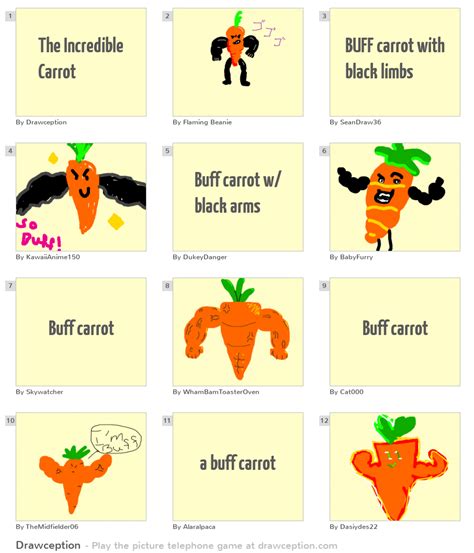 The Incredible Carrot Drawception