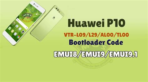 Huawei P10 Emui9 Bootloader Code Vtr L29l09al00tl00