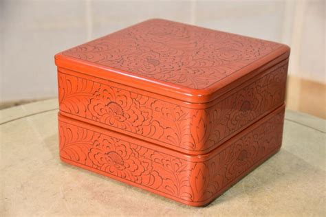 Japanese Jubako Lacquer Stacking Box Width200mm Buy Online Japanese